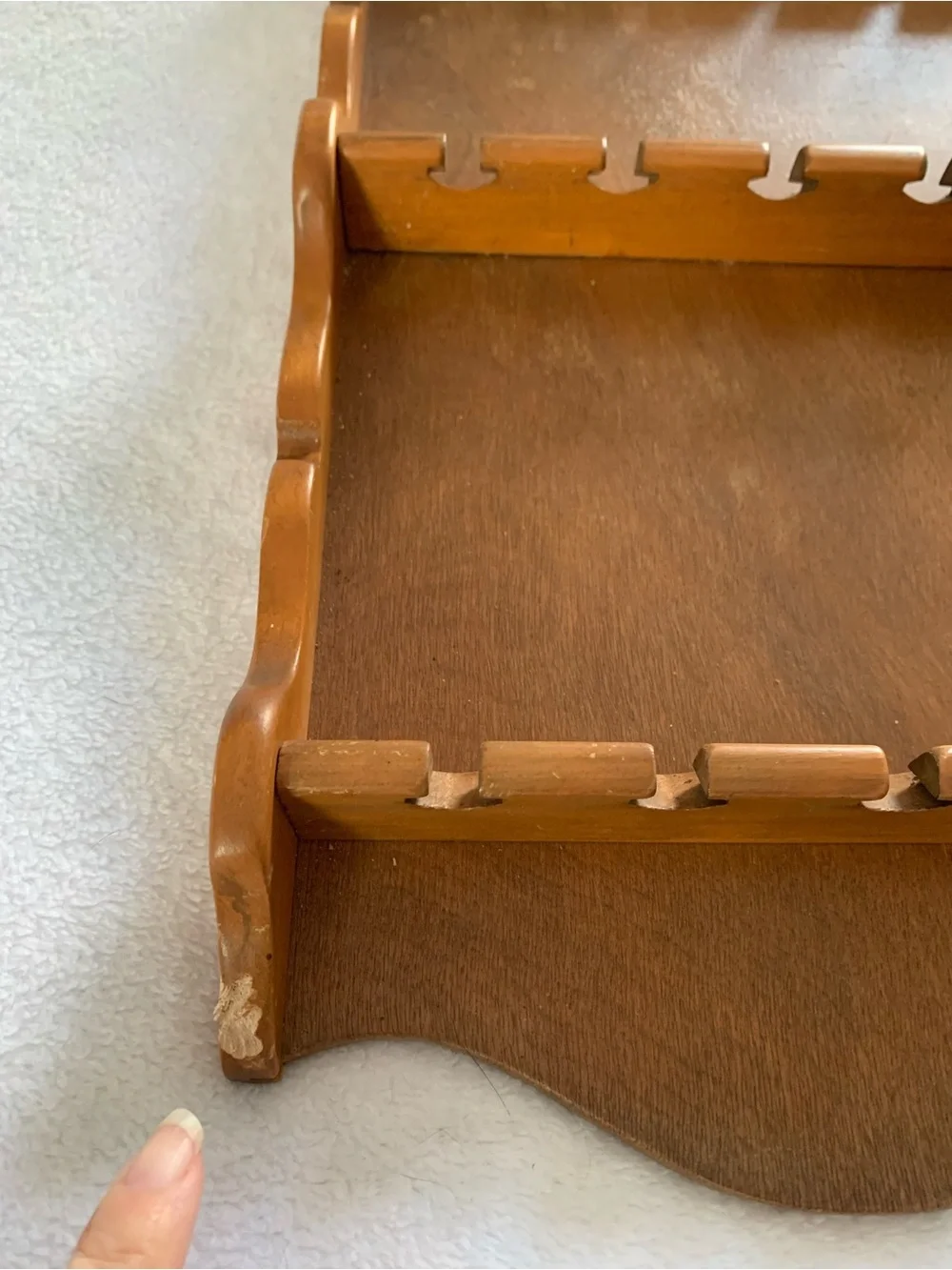 Vintage charming wooden